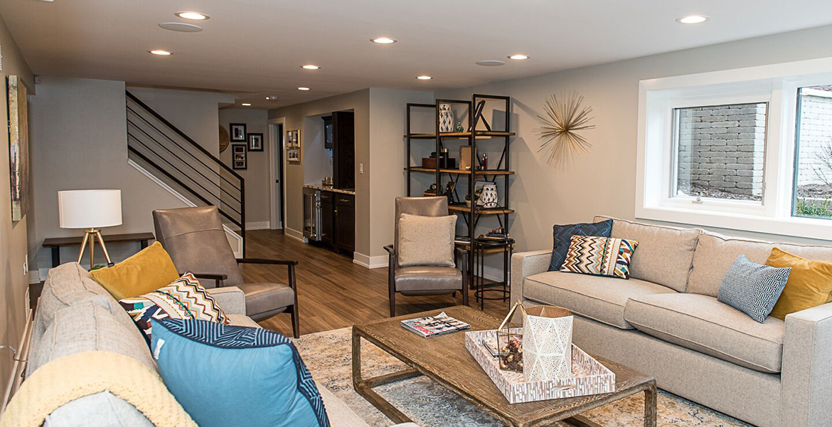 Jim and Lori's Naperville Basement Remodel - Sterling Studio Kitchen ...
