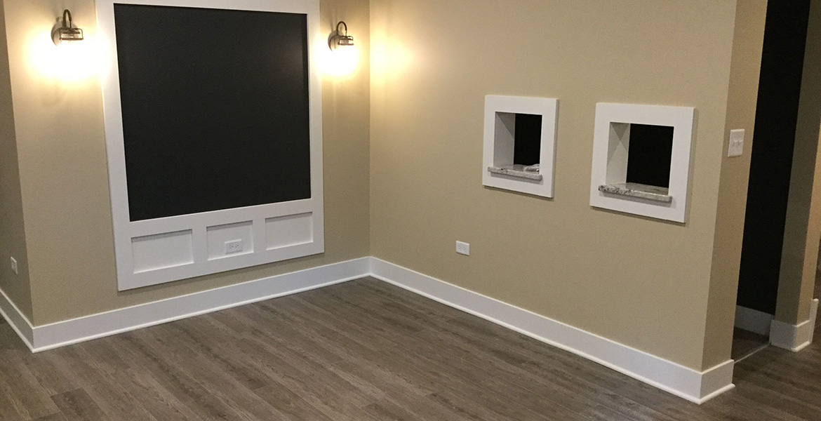Americraft: Quinlan Basement Renovation