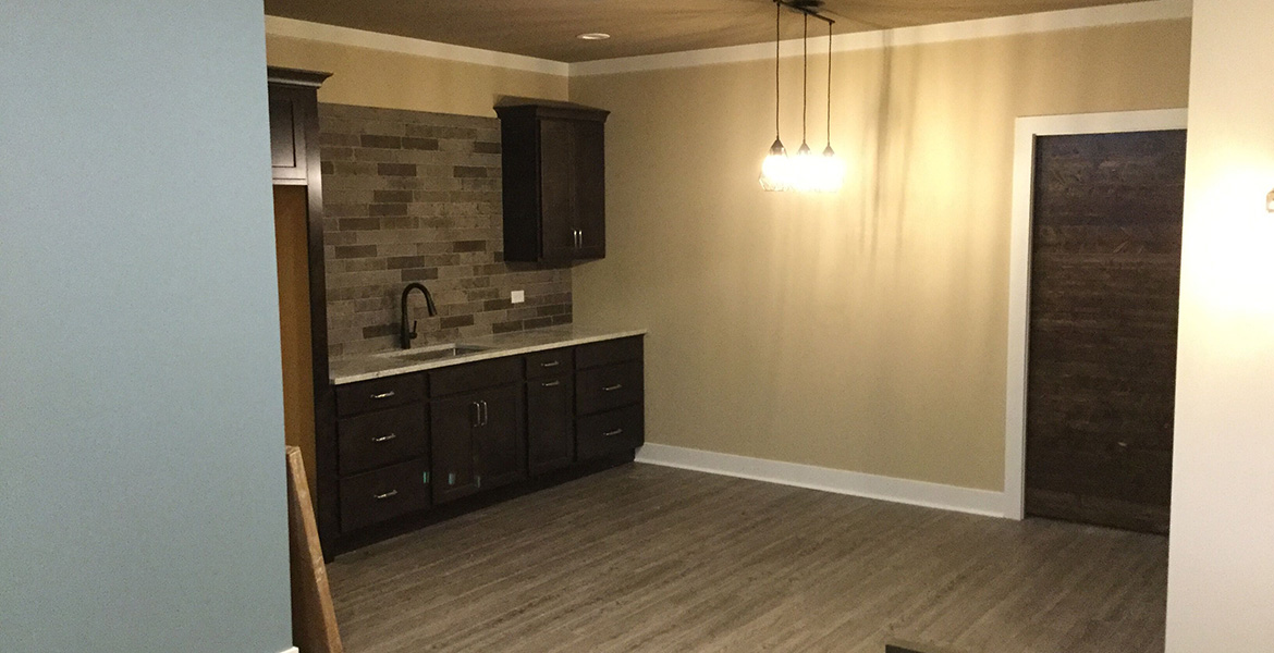 Americraft: Quinlan Basement Renovation